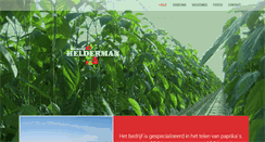 Desktop Screenshot of kwekerijhelderman.nl